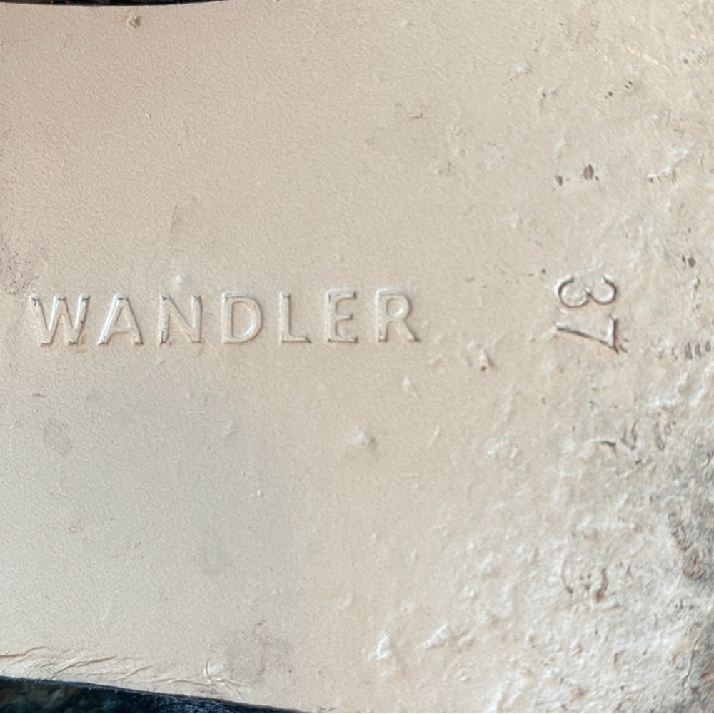 Wandler Slip On Sandals - Lambskin Leather - Size 7 - Picture 9 of 9